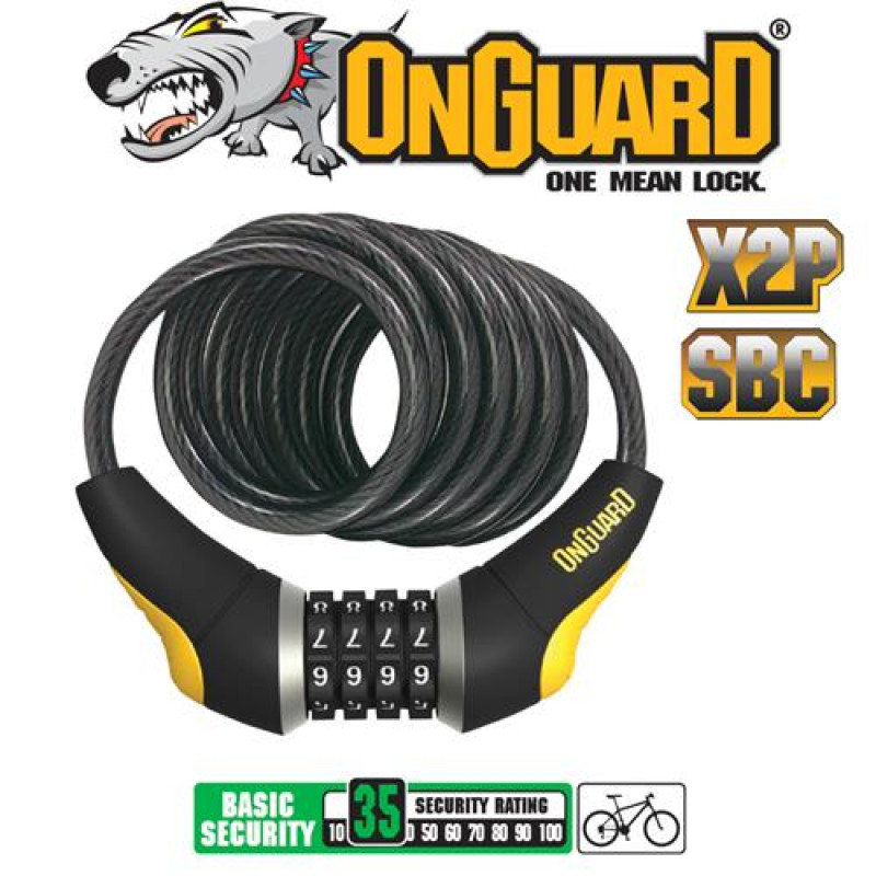 OnGuard Doberman 10 Combo Lock